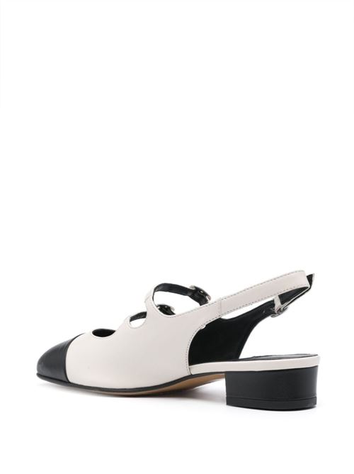 Scarpa donna mary janes slingback CAREL PARIS | ABRICOT 332217BEIGE/NOIR